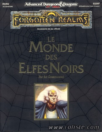 Couverture de ROR2 - Le Monde des Elfes Noirs