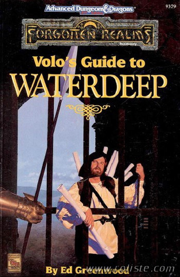 Couverture de Volo's Guide to Waterdeep