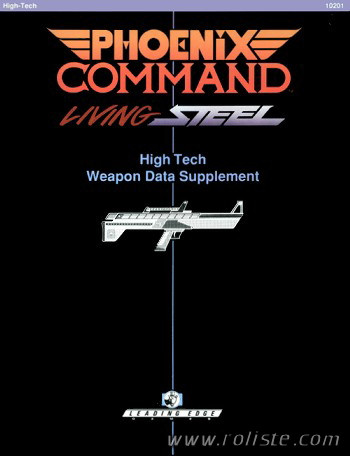 Couverture de High Tech Weapon Data Supplement