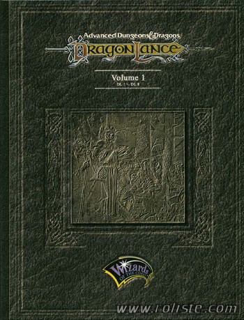 Couverture de Dragonlance Volume 1 : DL1 - DL8