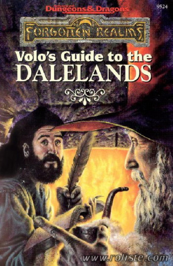 Couverture de Volo's Guide to the Dalelands