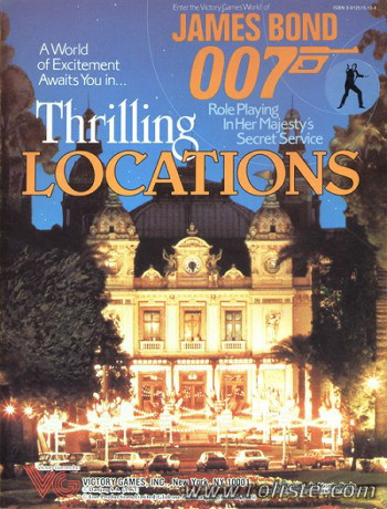 Couverture de Thrilling Locations