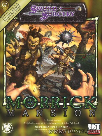 Couverture de G7 - Morrick Mansion