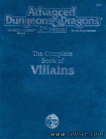 Couverture de DMGR6 - The Complete Book of Villains