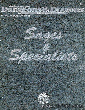 Couverture de DMGR8 - Sages & Specialists