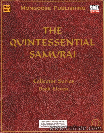 Couverture de Quintessential Samurai (The)