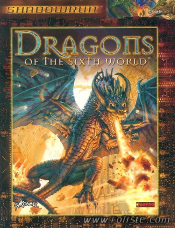 Couverture de Dragons of the Sixth World