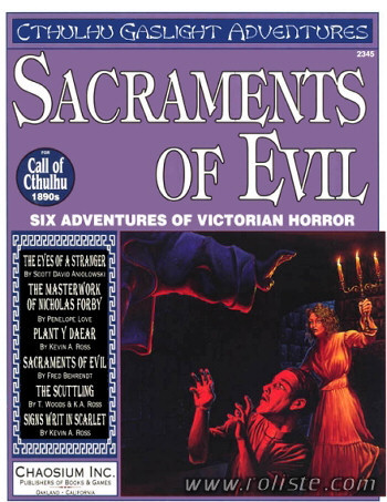 Couverture de Sacraments of Evil