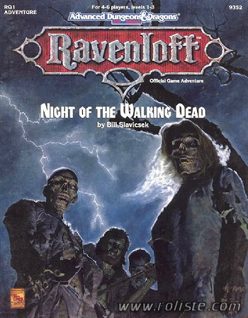 Couverture de RQ1 - Night of the Walking Dead