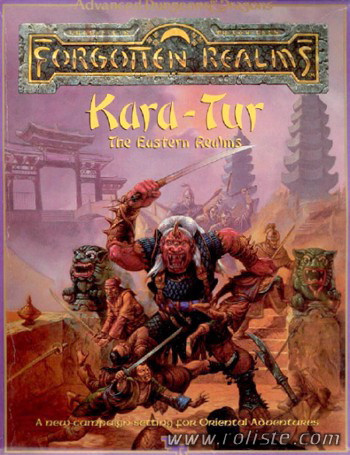 Couverture de Kara-Tur : The Eastern Realms