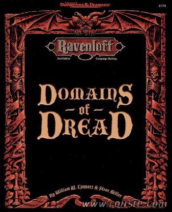 Couverture de Domains of Dread