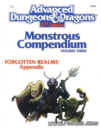 Couverture de MC3 - Monstrous Compendium : Forgotten Realms Appendix