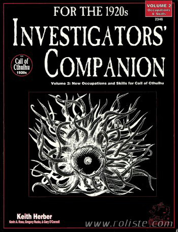 Couverture de Investigator's Companion Volume 2