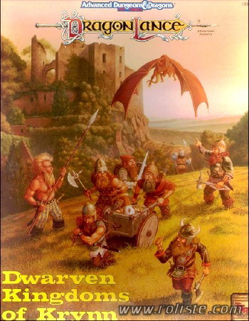 Couverture de Dwarven Kingdoms of Krynn