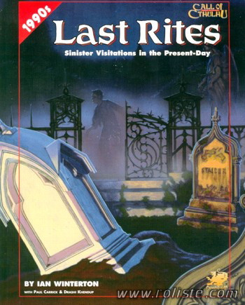 Couverture de Last Rites