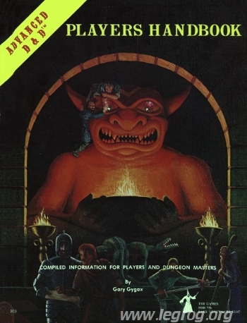 Couverture de Players Handbook