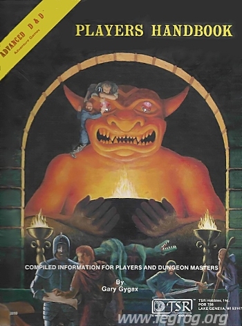 Couverture de Players Handbook