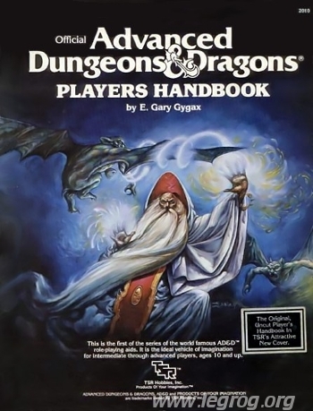 Couverture de Players Handbook