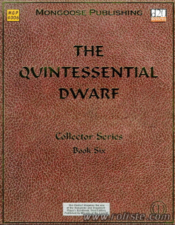 Couverture de Quintessential Dwarf (The)