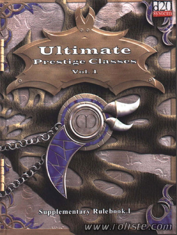 Couverture de Ultimate Prestige Classes Volume 1