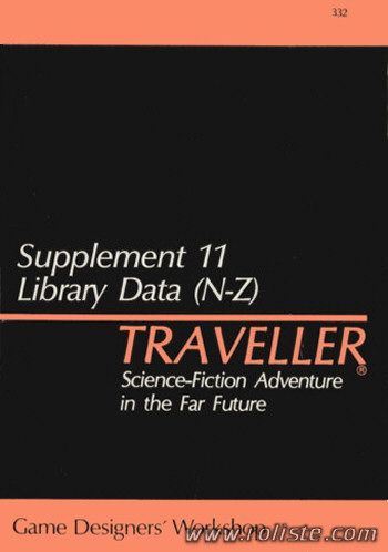 Couverture de Supplement 11 - Library Data (N-Z)
