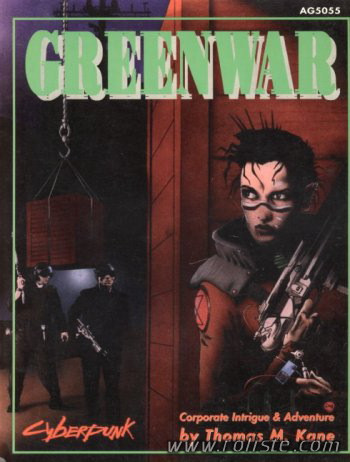 Couverture de Greenwar