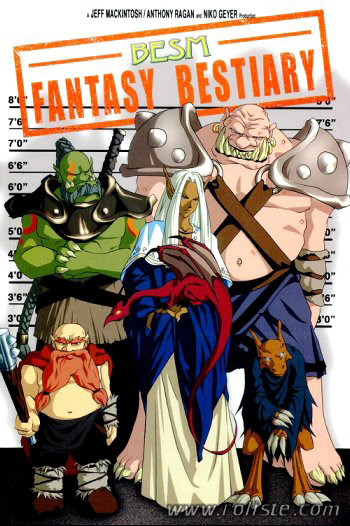 Couverture de Fantasy Bestiary