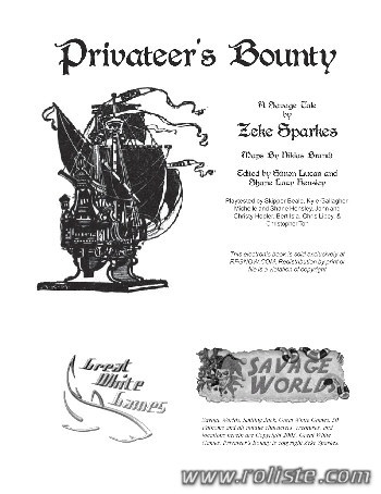 Couverture de Privateer's Bounty