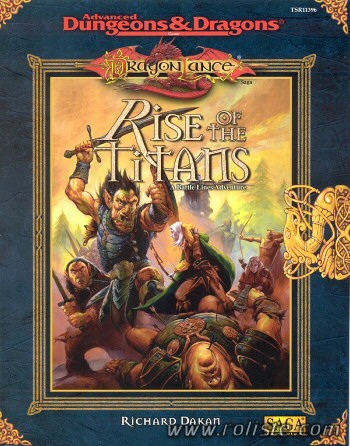 Couverture de Rise of the Titans