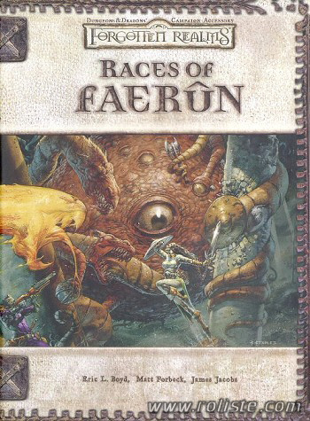 Couverture de Races of Faerûn