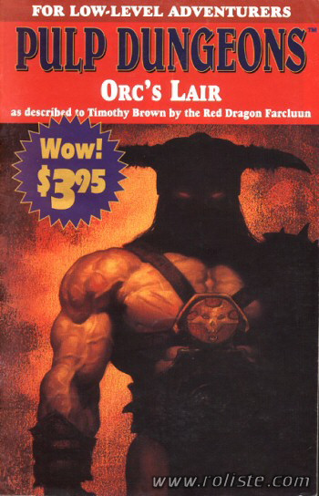 Couverture de Pulp Dungeons Series 1 : Orc's Lair