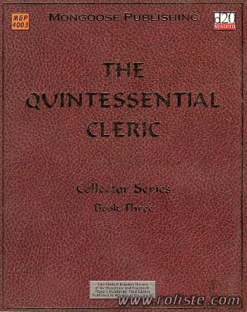 Couverture de Quintessential Cleric (The)