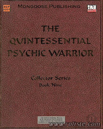 Couverture de Quintessential Psychic Warrior (The)