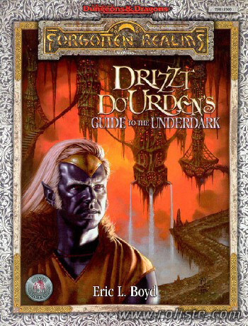 Couverture de Drizzt Do'Urden's Guide to the Underdark