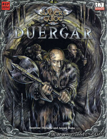 Couverture de Slayer's Guide to Duergar (The)