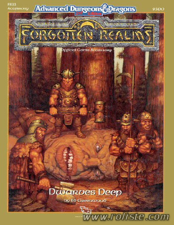 Couverture de FR11 - Dwarves Deep