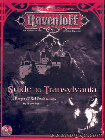 Couverture de Guide to Transylvania (A)