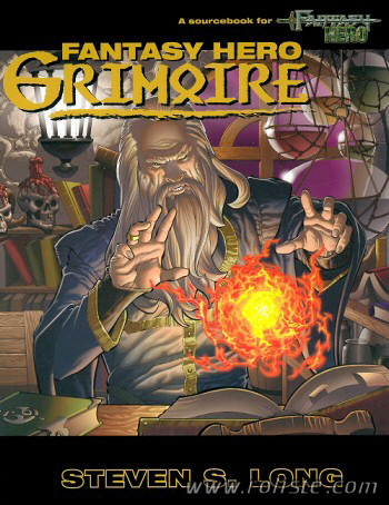 Couverture de Fantasy Hero Grimoire