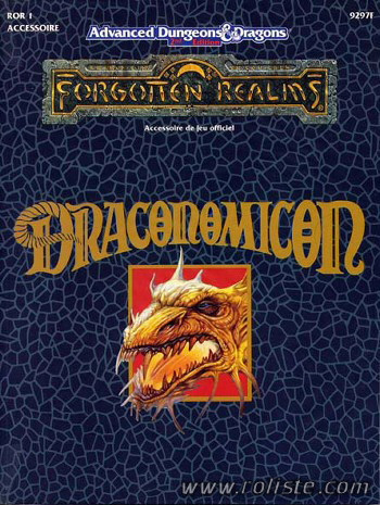 Couverture de ROR1 - Draconomicon