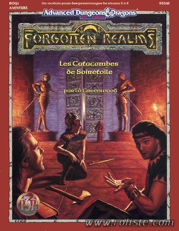 Couverture de ROQ1 - Les Catacombes de Soirétoile