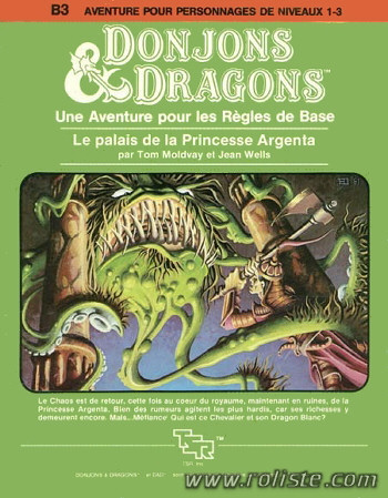 Couverture de B3 - Le Palais de la Princesse Argenta.