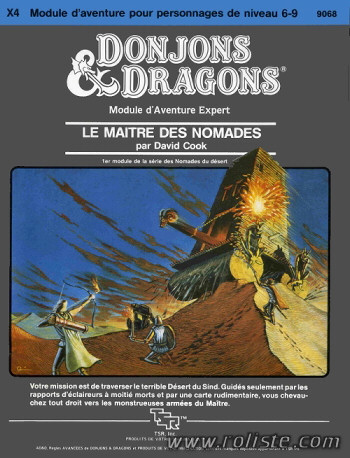 Couverture de X4 - Le Maître des Nomades