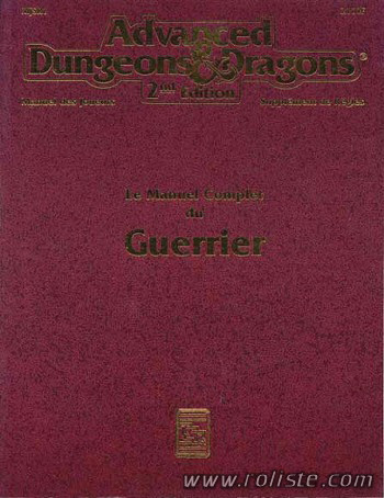 Couverture de MJSR1 - Le Manuel Complet du Guerrier