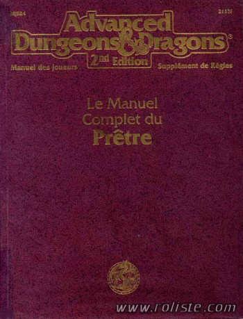 Couverture de MJSR3 - Le Manuel Complet du Prêtre