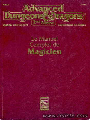 Couverture de MJSR4 - Le Manuel Complet du Magicien