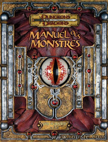 Couverture de Manuel des Monstres