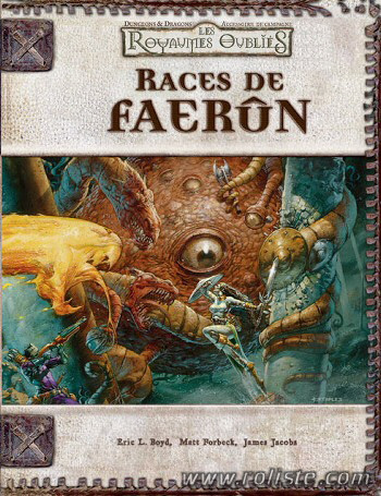 Couverture de Races de Faerûn