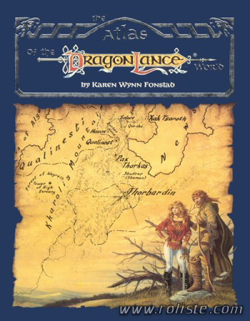 Couverture de Atlas of the Dragonlance World (The)