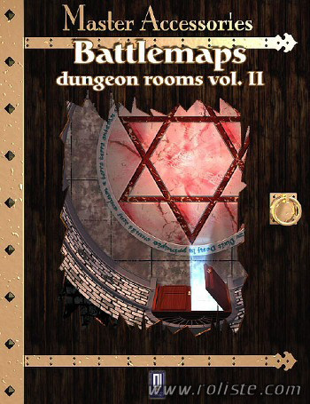 Couverture de Battlemaps - Dungeon Rooms vol. II