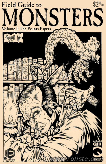 Couverture de Field Guide to Monsters Volume 1 : the Points Papers